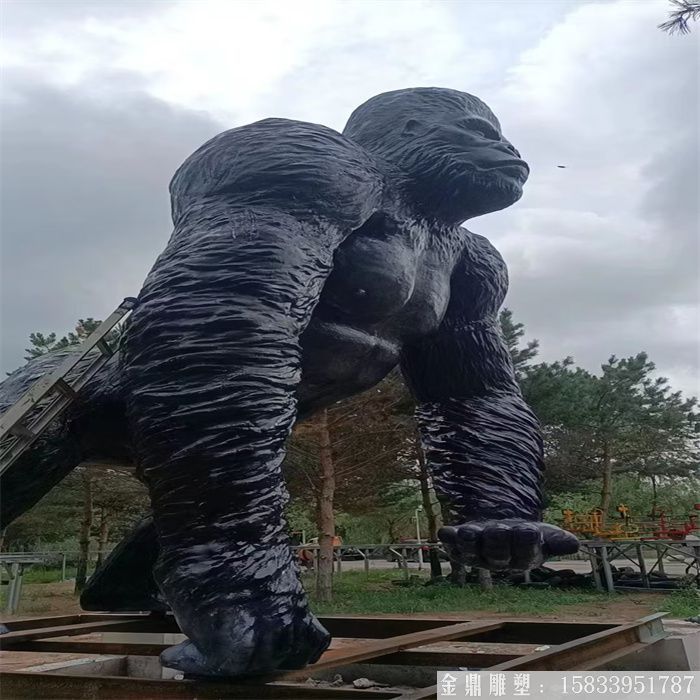 玻璃鋼大型金剛雕塑 (6)