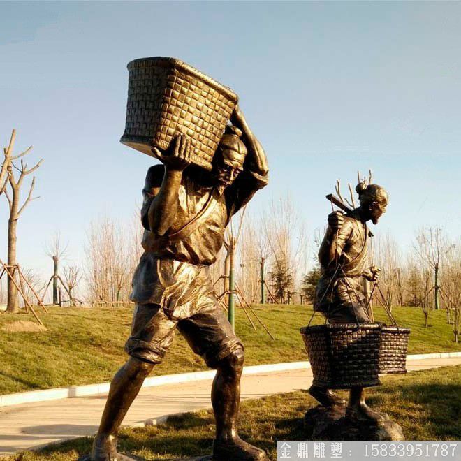 玻璃鋼民俗文化人物雕塑 場(chǎng)景人物雕塑